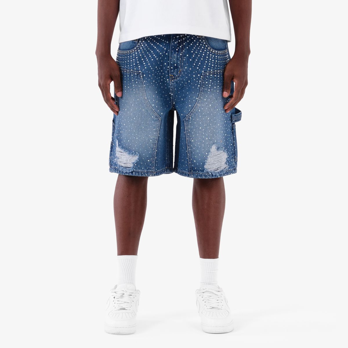 COPPER RIVET "DIAMOND" SHORTS