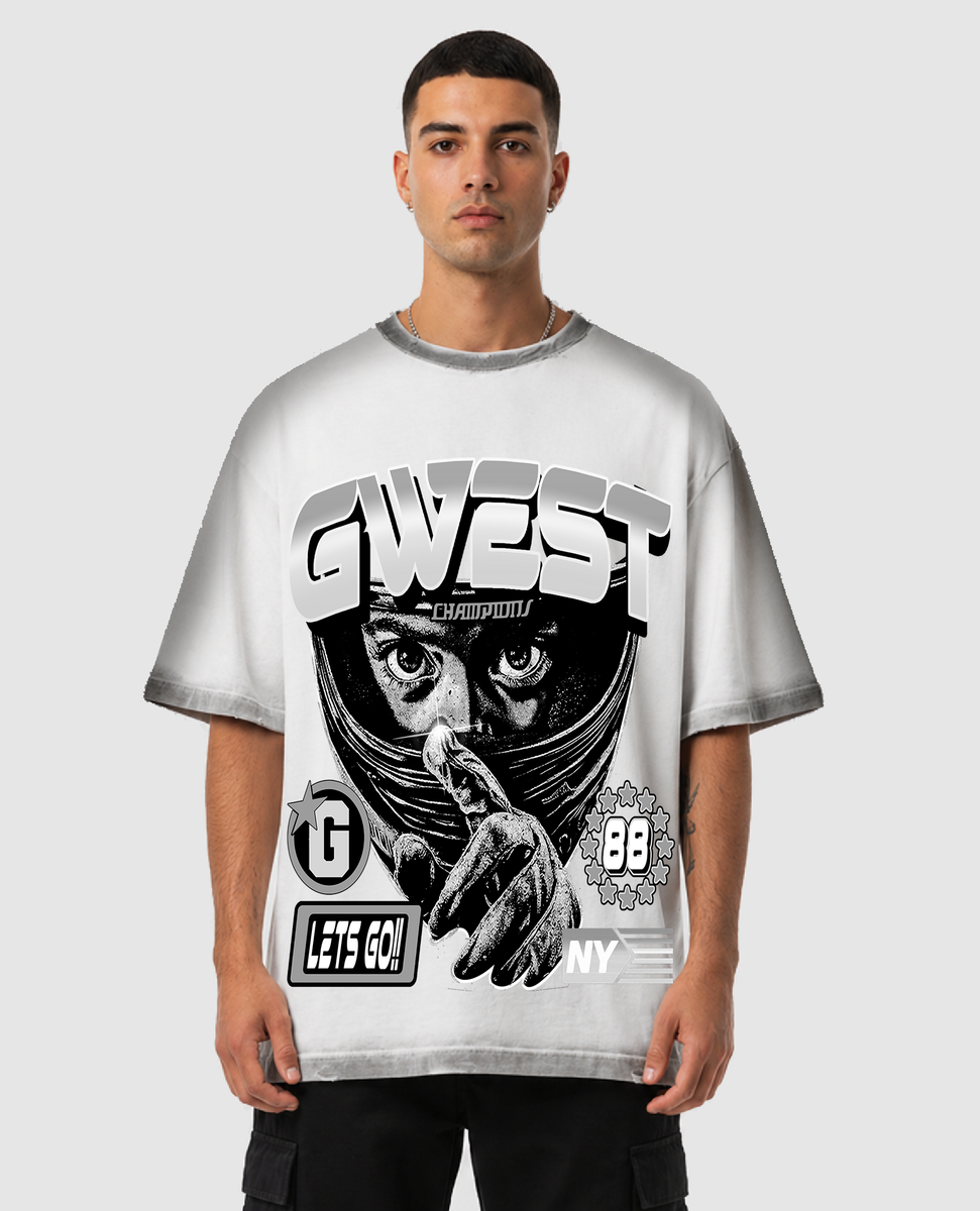 G WEST SAVAGE WINGS TEE