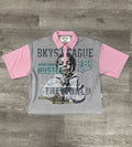 "HUSTLE BOY" POLO TEE