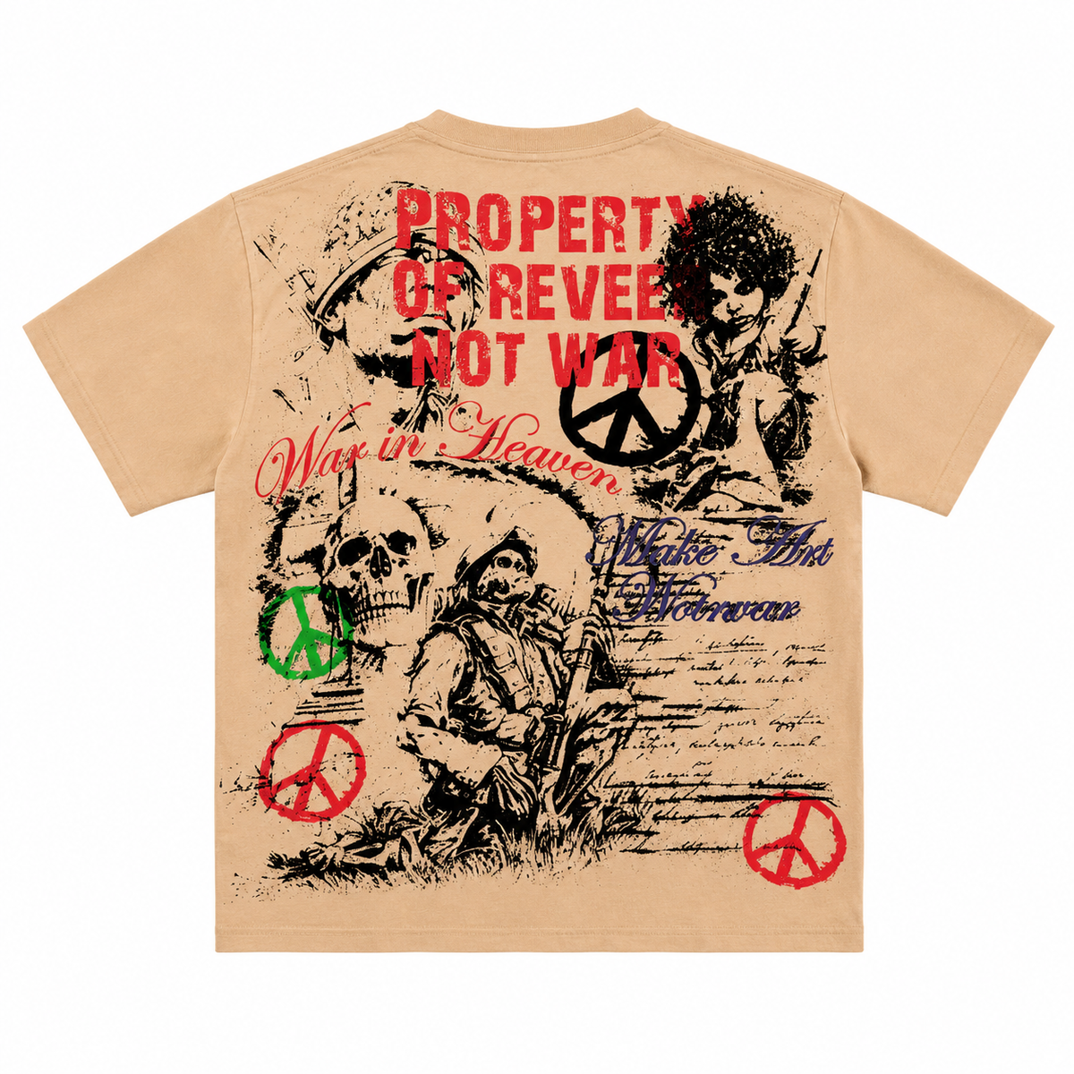 Reveer 'MAKE ART NOT WAR' TEE