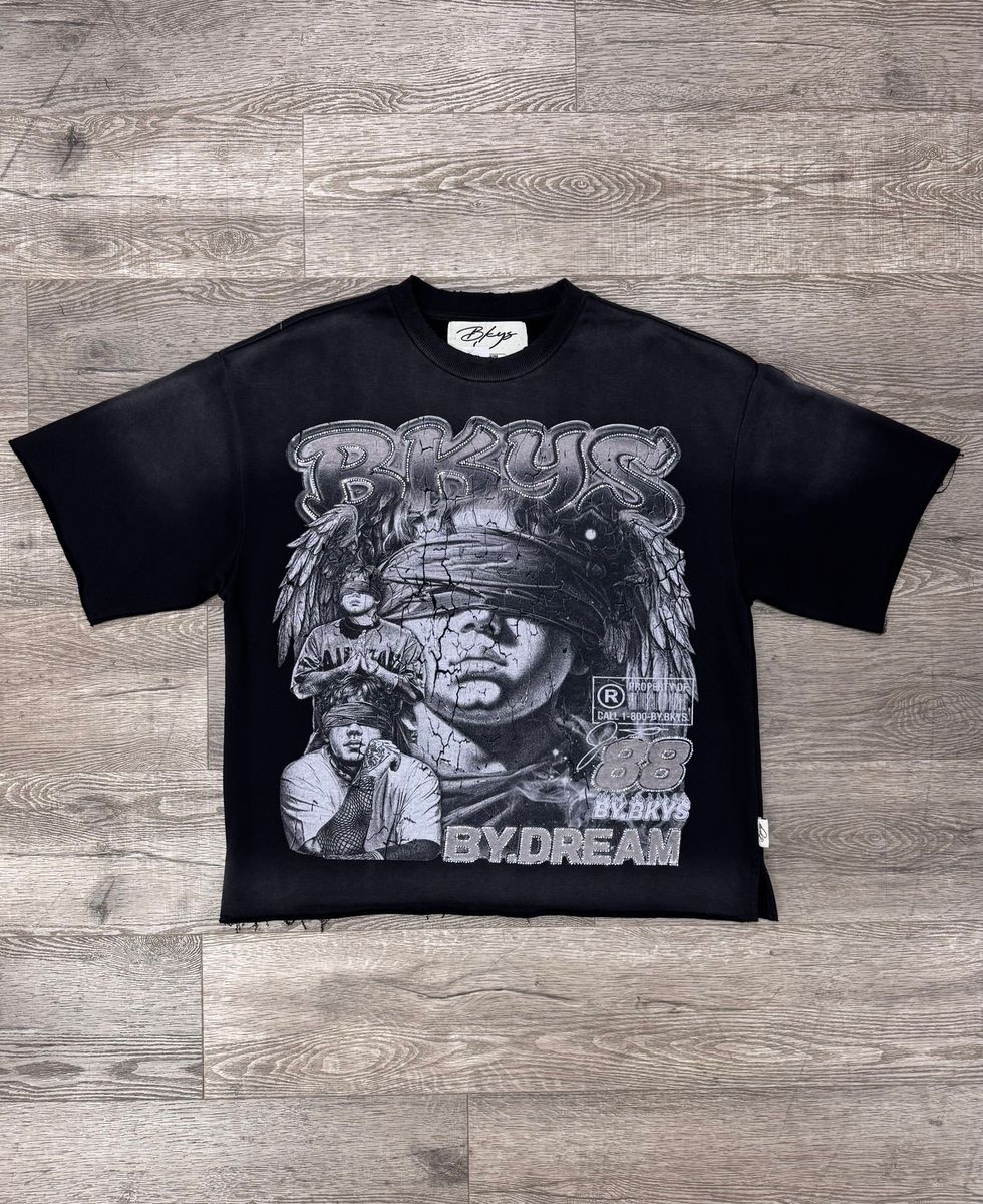 "TEEN ANGEL" CROP TEE