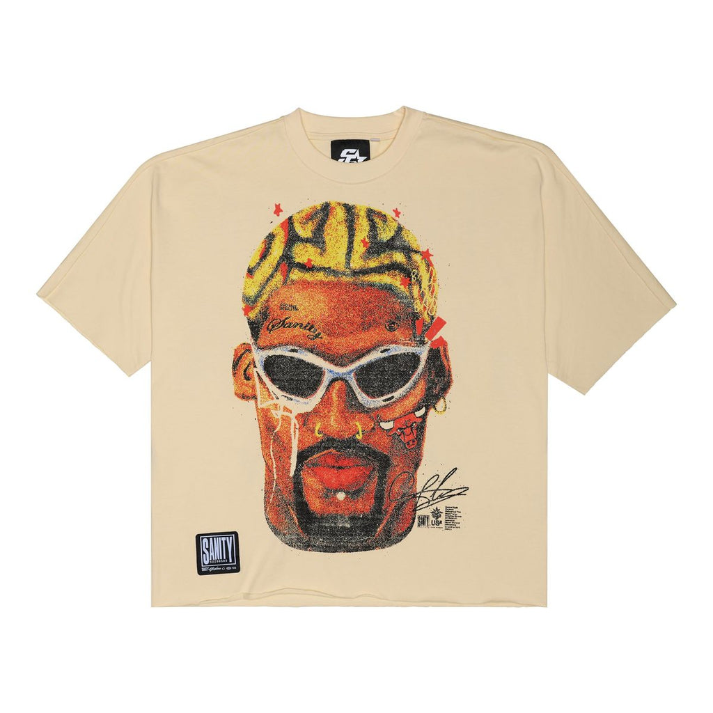 Sanity-Built To Be Different crop tee