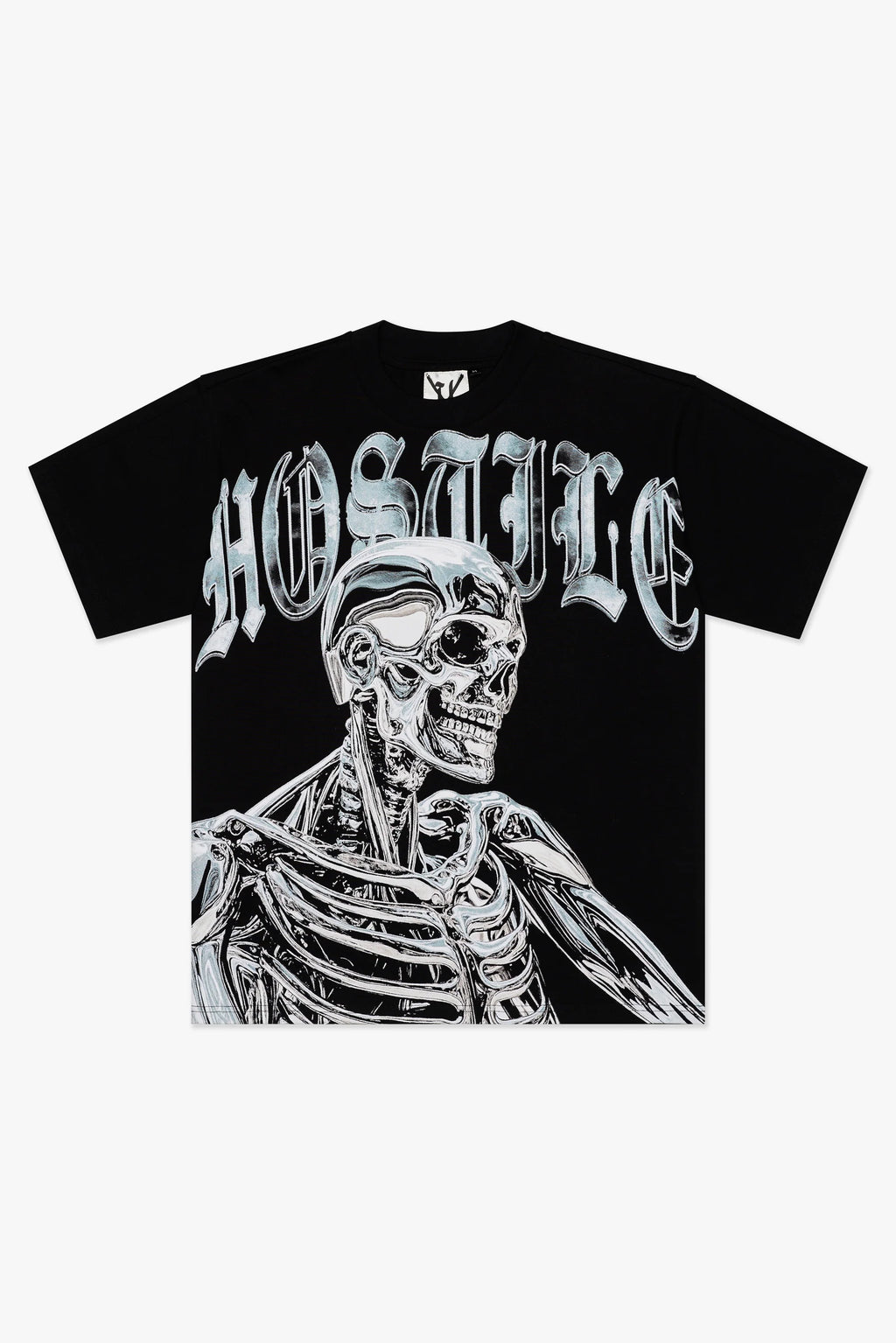 X-hostile Chrome Skeleton T-Shirt