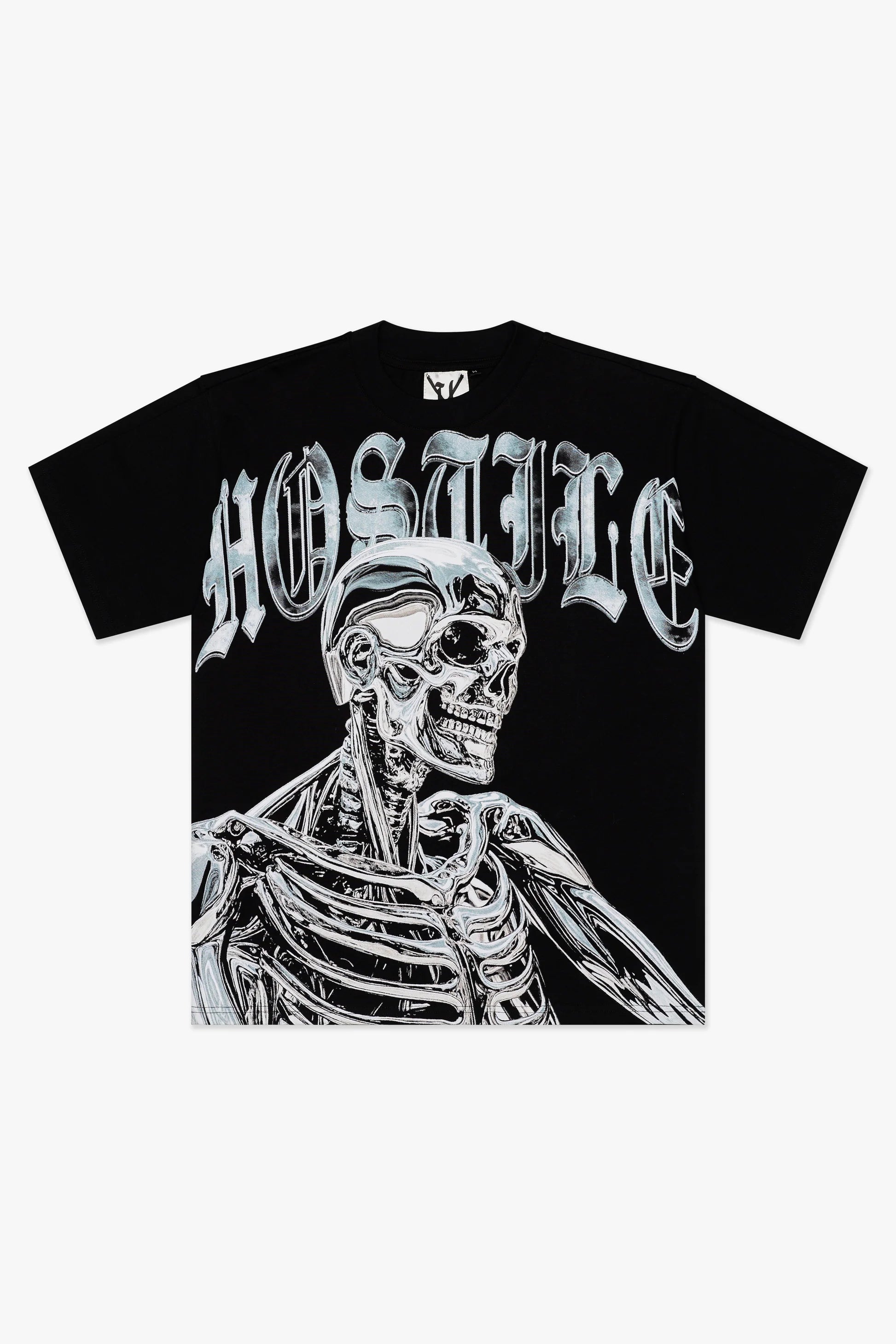 X-hostile Chrome Skeleton T-Shirt
