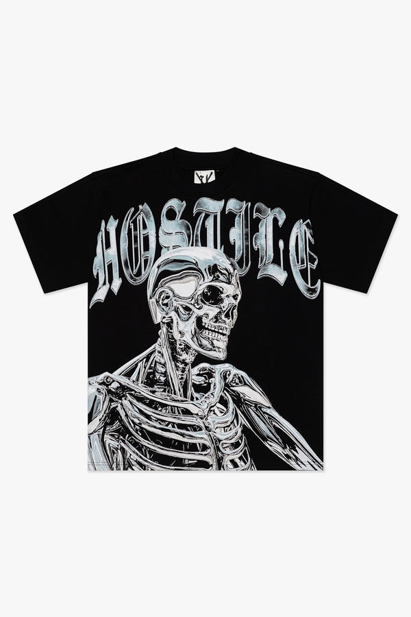 X-hostile Chrome Skeleton T-Shirt