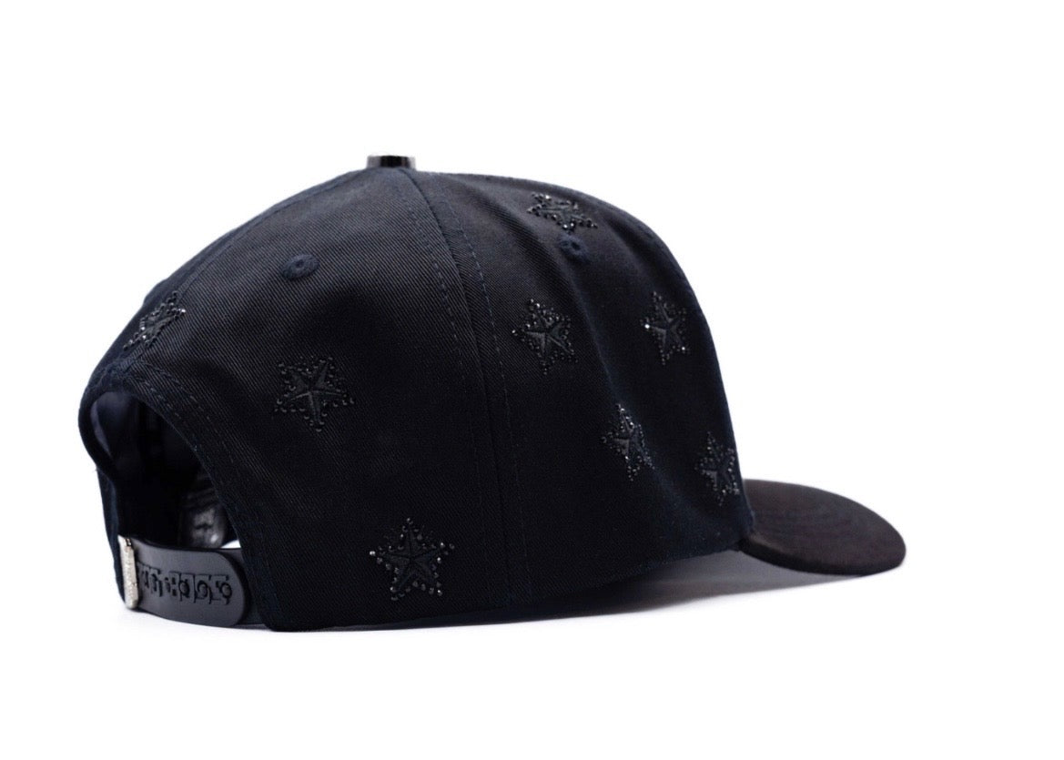 San Diego total black snapback