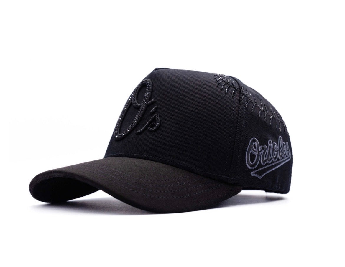 O'S TOTAL BLACK SNAPBACK