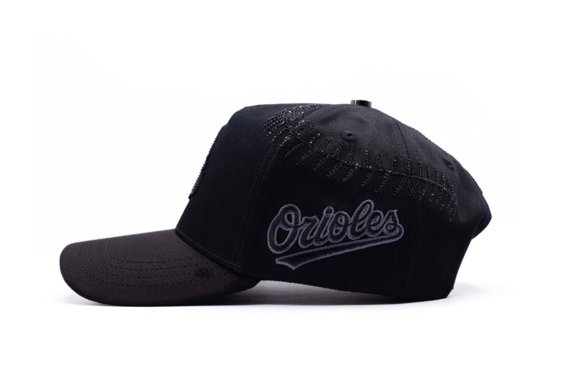 O'S TOTAL BLACK SNAPBACK