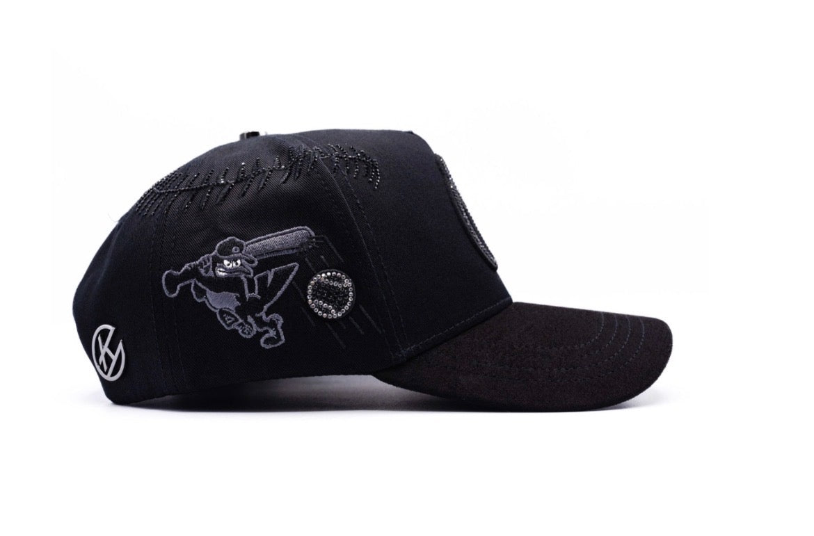 O'S TOTAL BLACK SNAPBACK
