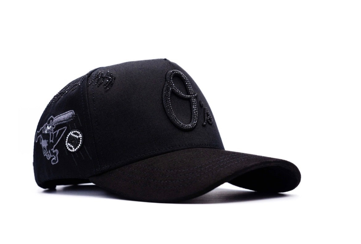 O'S TOTAL BLACK SNAPBACK