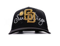 SAN DIEGO BLK/GOLD SNAPBACK