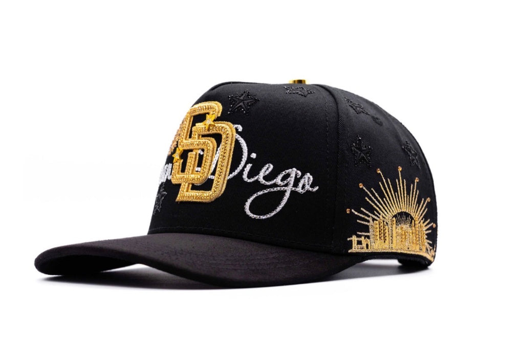 SAN DIEGO BLK/GOLD SNAPBACK