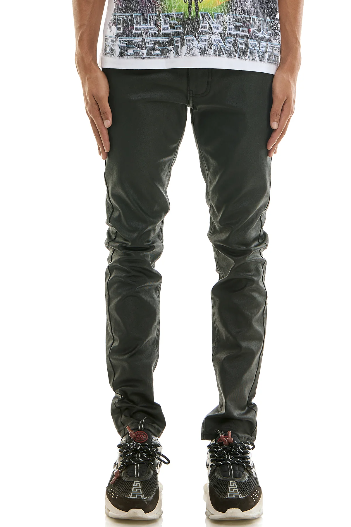 KDNK Everyday wax skinny pants