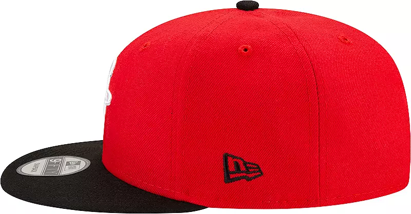 New Era Men's Houston Rockets Red 9Fifty Adjustable Hat