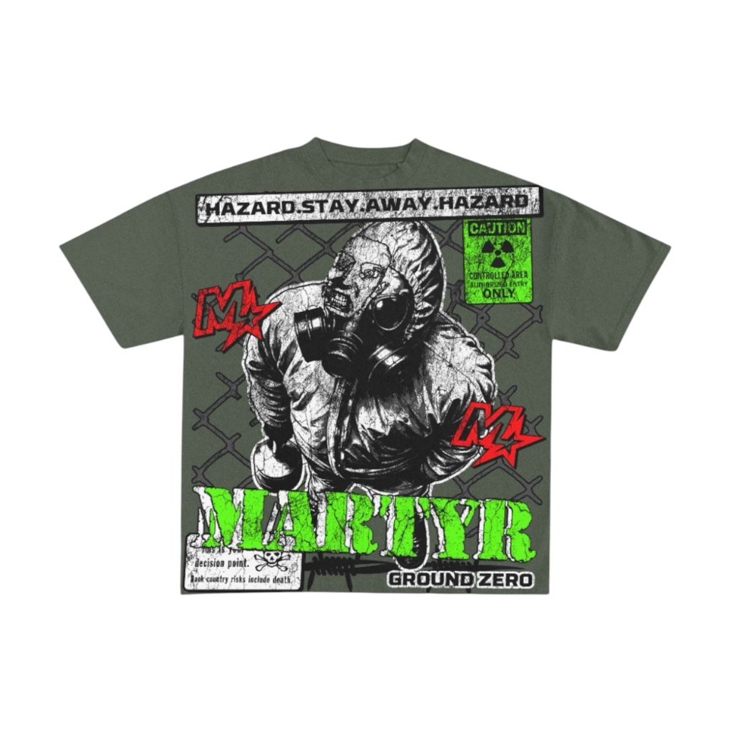 MARTYR "CAUTION"(GLOW IN DARK) TEE