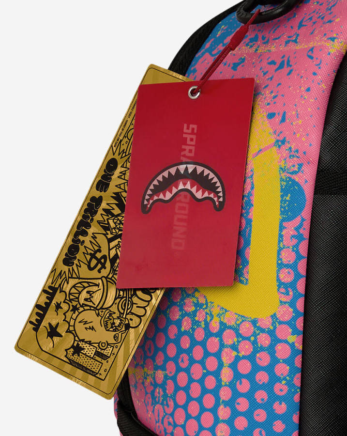 Sprayground Pink Panther Spray Cans Backpack