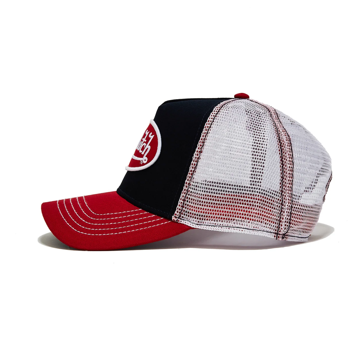 VON DUTCH "NAVY WITH RED" TRUCKER HAT