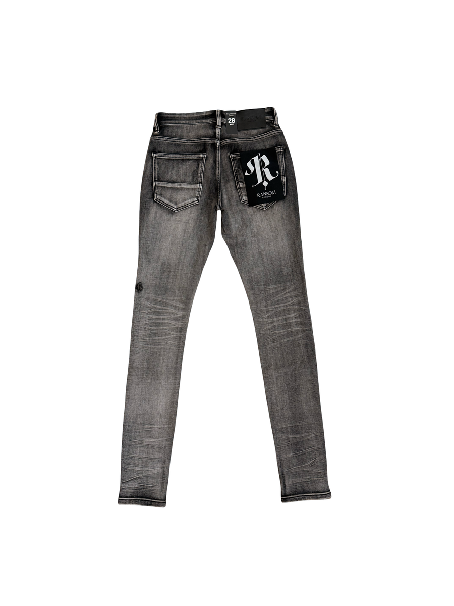 Ransom London MEDIUM GREY Denim