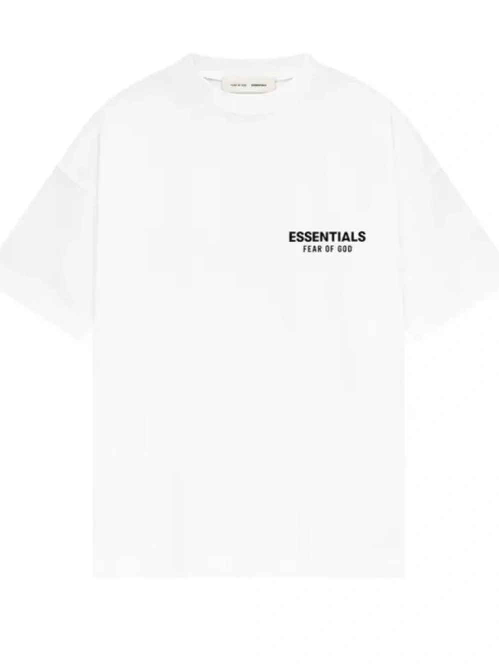 Fear of God Essentials Classic Short Sleeve Bright White Tee
