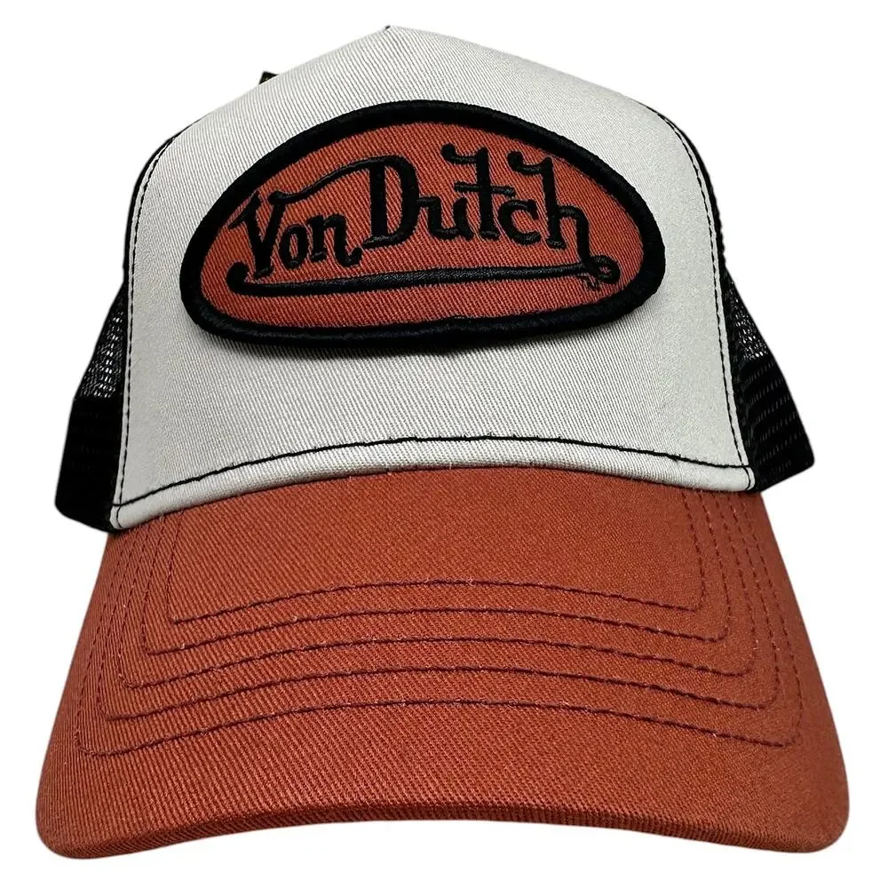 Von Dutch Trucker Hat Burnt Orange