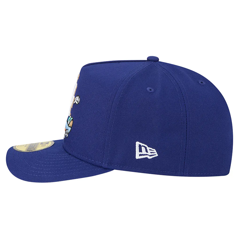 LA Dodgers New Era Cartoon A-Frame 59FIFTY Snapback