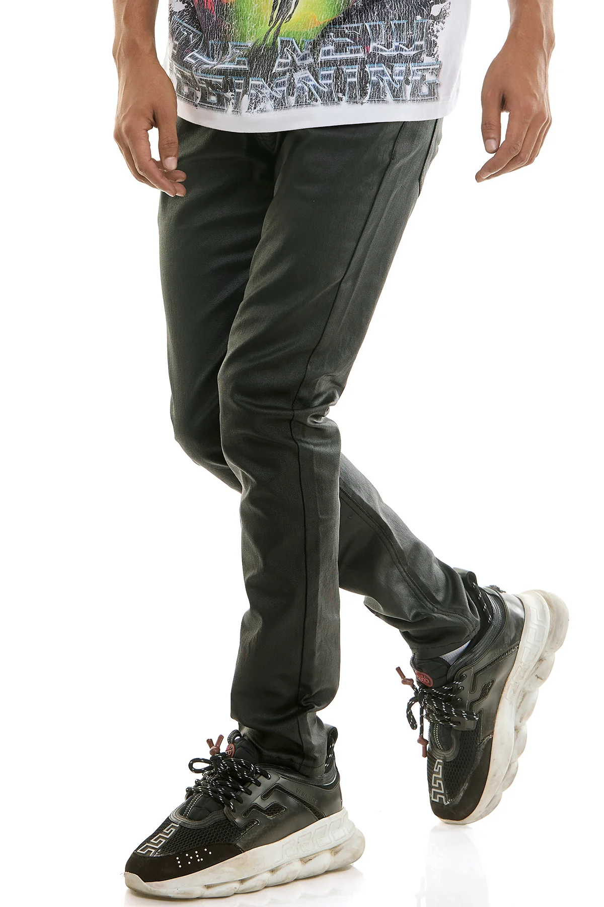 KDNK Everyday wax skinny pants