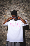 FATAL PINK STAY DANGEROUS TEE
