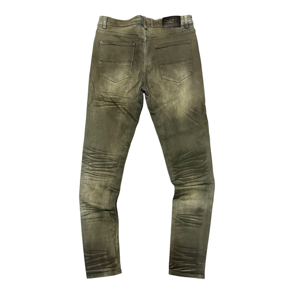 OATH ODESSA OIL SPILL SKINNY JEANS