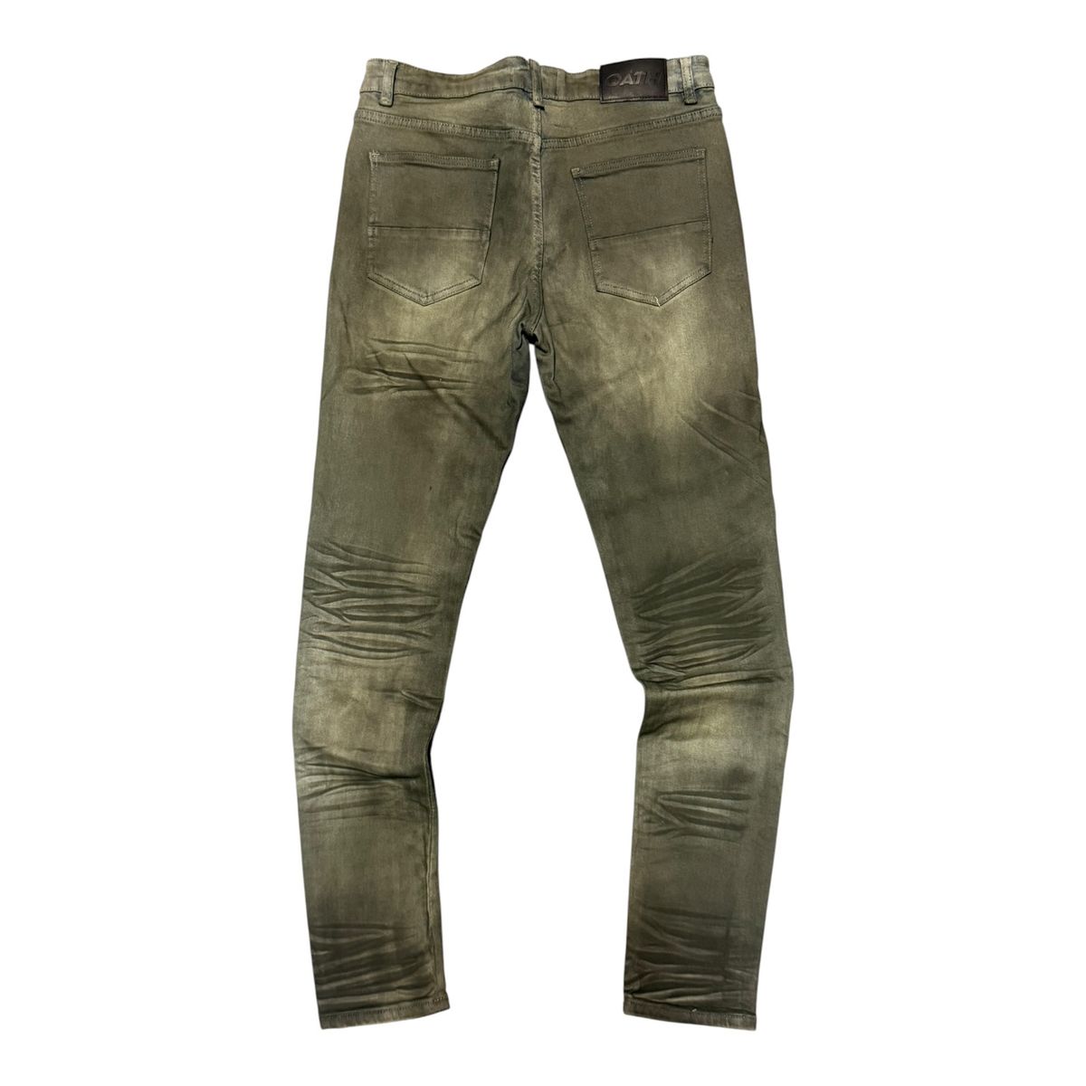OATH ODESSA OIL SPILL SKINNY JEANS