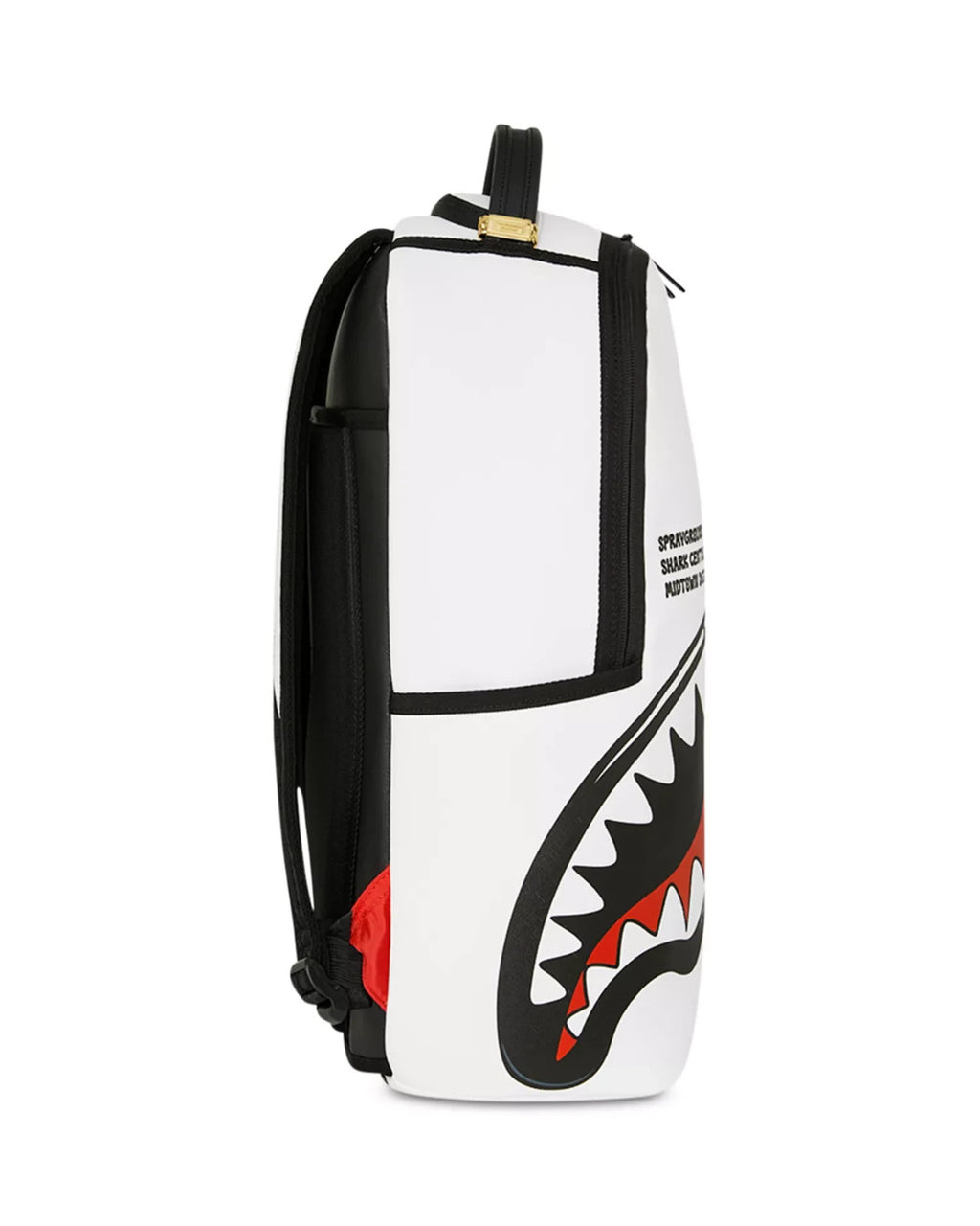 Sprayground Shark Central Bubble White Backpack