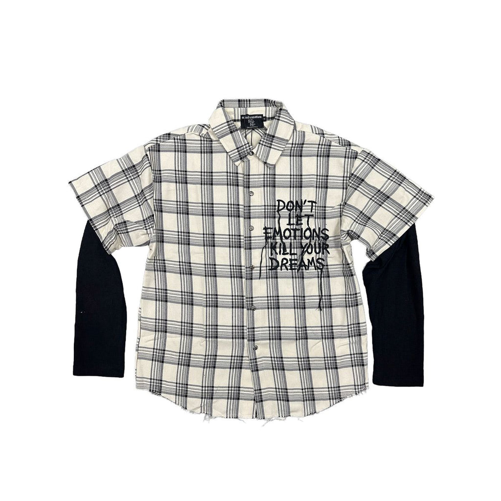 Mixed emotion Cream ‘Dreams’ Flannel