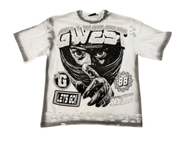 G WEST SAVAGE WINGS TEE